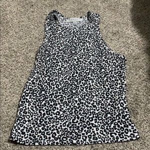 cheetah print tank